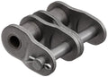 HKK RC120CHL2 ANSI 120 Double Strand Roller Offset Link, Cottered, Carbon Steel, 1-1/2" Pitch, 0.875" Roller Diameter, 1" Roller Width