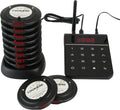 Restaurant Pager System, 10 Coaster Pagers, Food Ready Buzzers