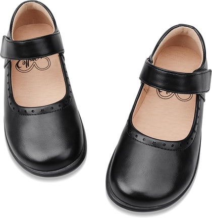 Mary Jane Shoes for Girls School Uniform Flats Dress Shoes Church for Little/Big Kids | Breathable upper