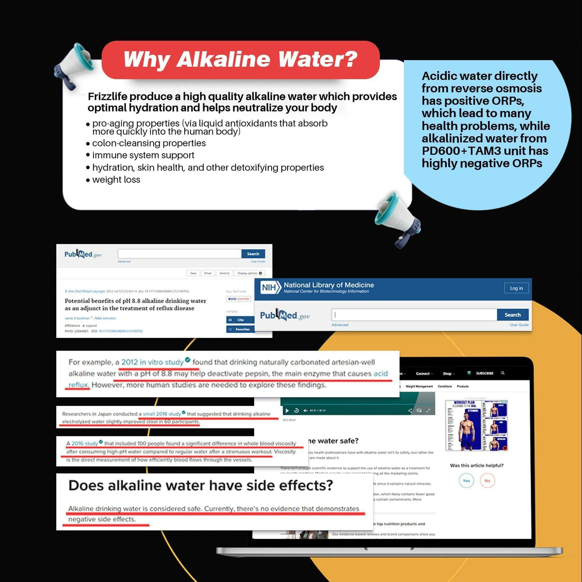 Reverse Osmosis Water Filter - Alkaline Mineral pH+, NSF/ANSI 58&53&42&372 Standard, 600GPD Tankless RO Reverse