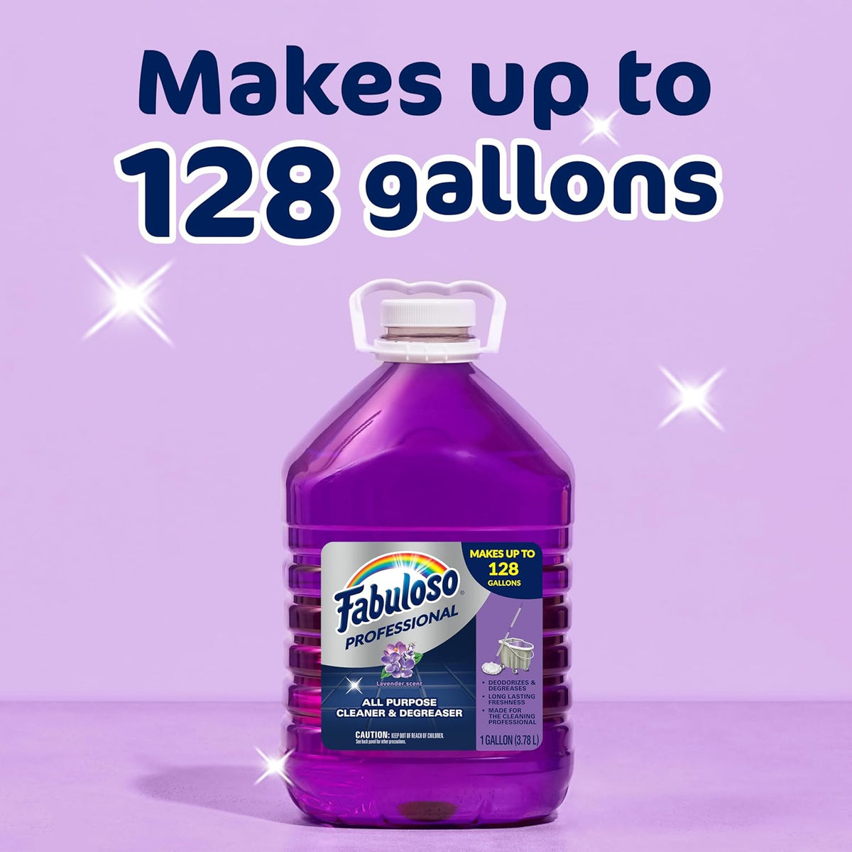 Professional All Purpose Cleaner & Degreaser - Lavender, 1 Gallon (Pack of 1)