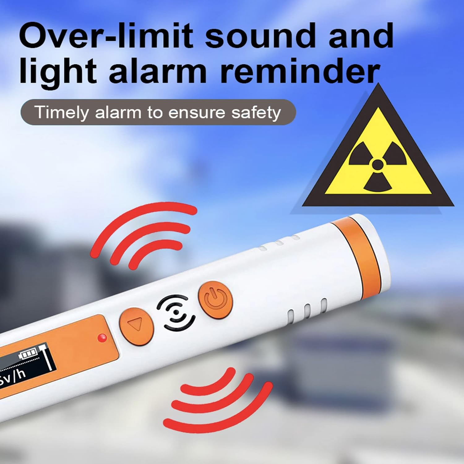 Geiger Counter, Personal Radiation Detector Nuclear Dosimeter Emf Radiation Meter Nukalert Micro Beta Gamma X Ray