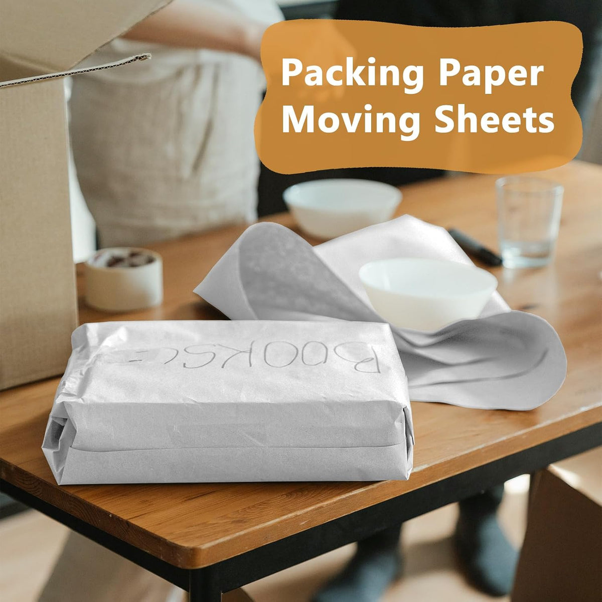 Packing Paper Sheets for Moving,Newsprint Paper Large Sheets for Fragile Items