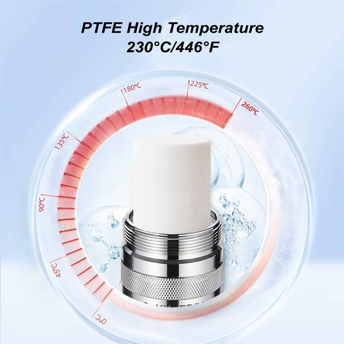 Lined Vessel Liner Tank Container for Synthesis Autoclave Reactor (30 mL, PTFE)