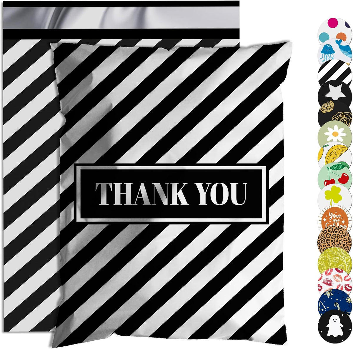 Thank You Poly Mailer 12x15.5 Inch 50 Pcs