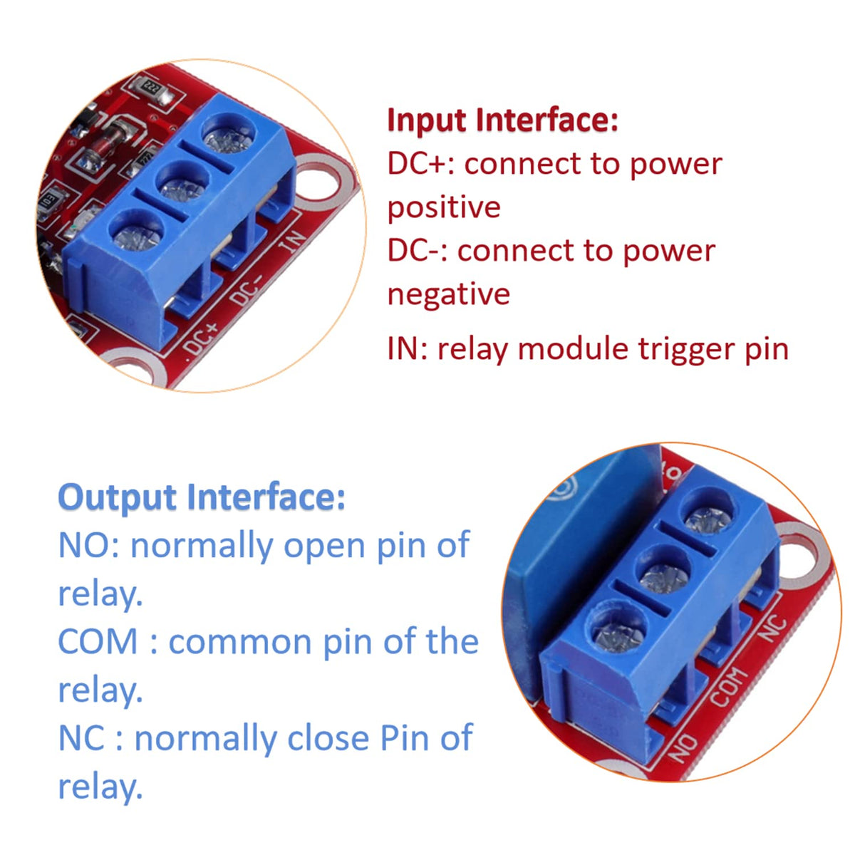 5V One Channel Relay Module Relay Switch with OPTO Isolation High Low Level Trigger (Pack of 10)