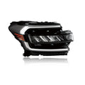 Black Headlight Assembly Compatible with 2022-2024 Ford Expedition
