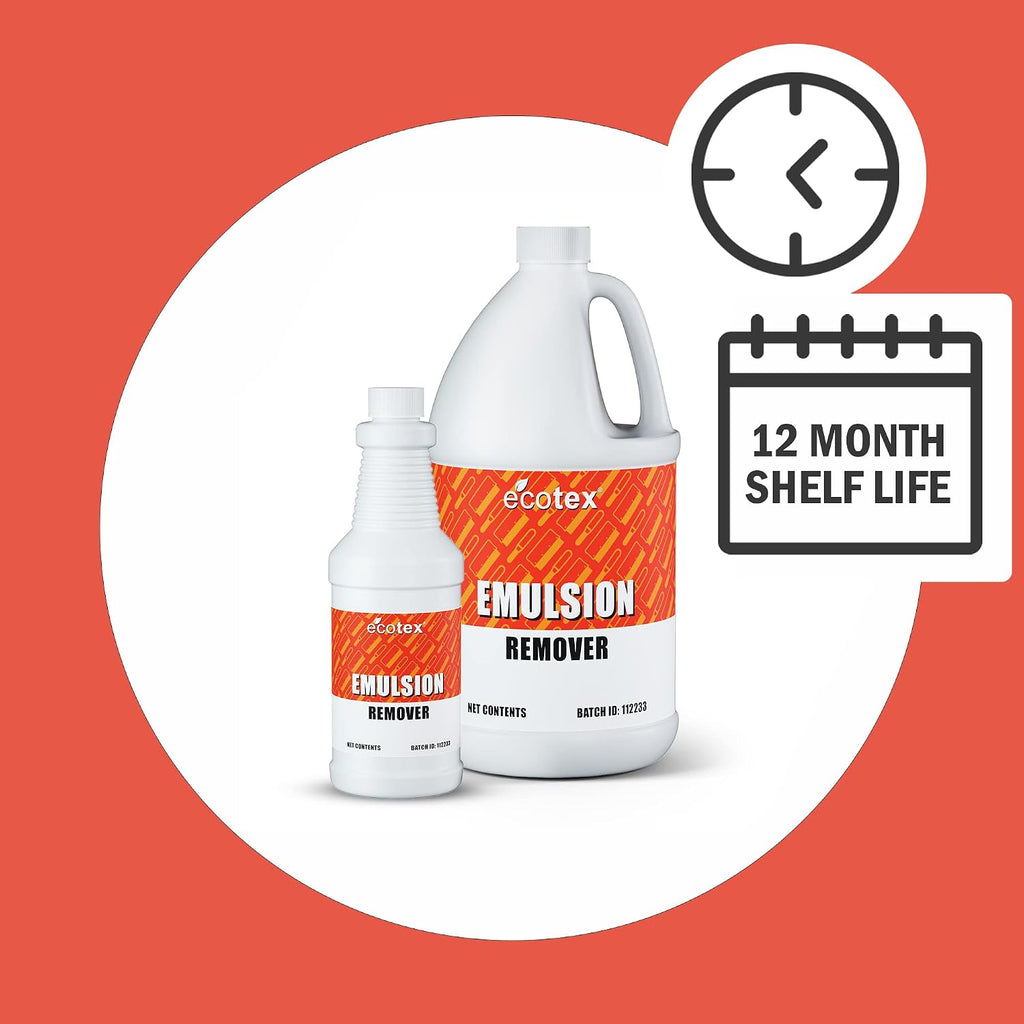Ecotex Screen Printing Emulsion Remover, Diazo Photo Stencil Remover, Pt | Biodegradable Emulsion Remover For Silk