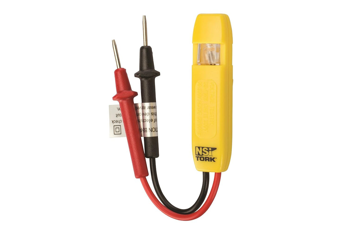 Industries TES-111 Twin Probe Voltage Tester, 80-250 VAC,Neon