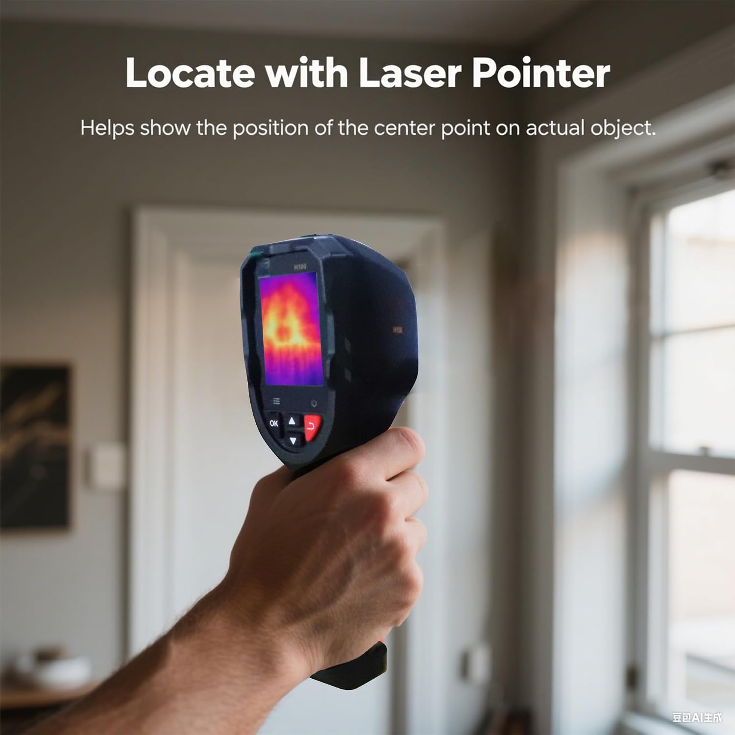 Thermal Imaging Camera Super Resolution 240 x 240, 15-Hour Battery Life, 128 x 128 IR Resolution, 25Hz Infrared