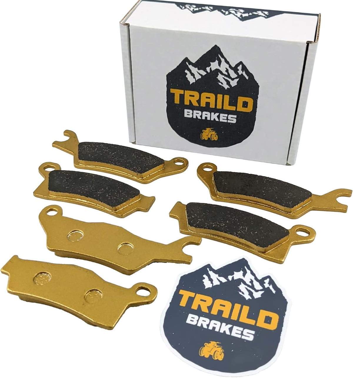 Traild Ceramic Brake Pads for Can-Am Outlander 2013-2026 Front & Rear
