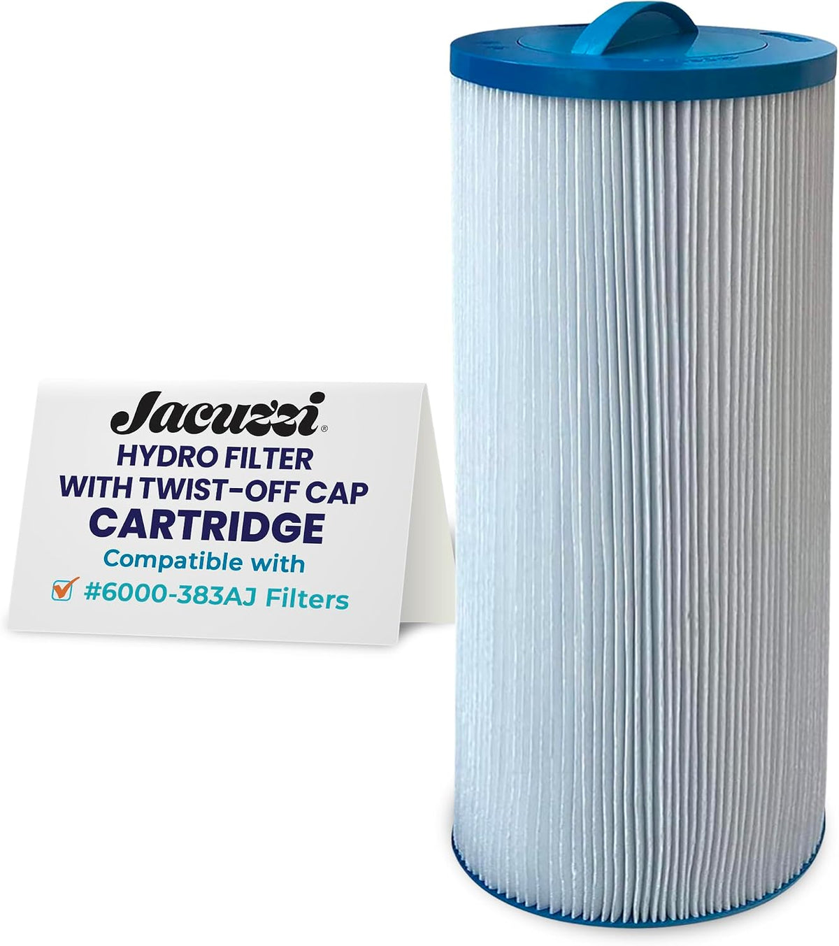 Jacuzzi ProClear 6000-383AJ Hydro Filter Cartridge Twist-Off Cap 60 Sq Ft