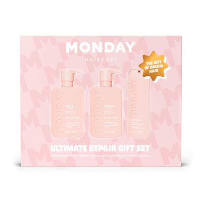 Ultimate Repair Gift Set with REPAIR Shampoo, REPAIR Conditioner and REPAIR Leave-In