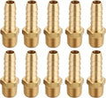 3/8 Inch Hose Barb to 1/4 Inch NPT Male Thread