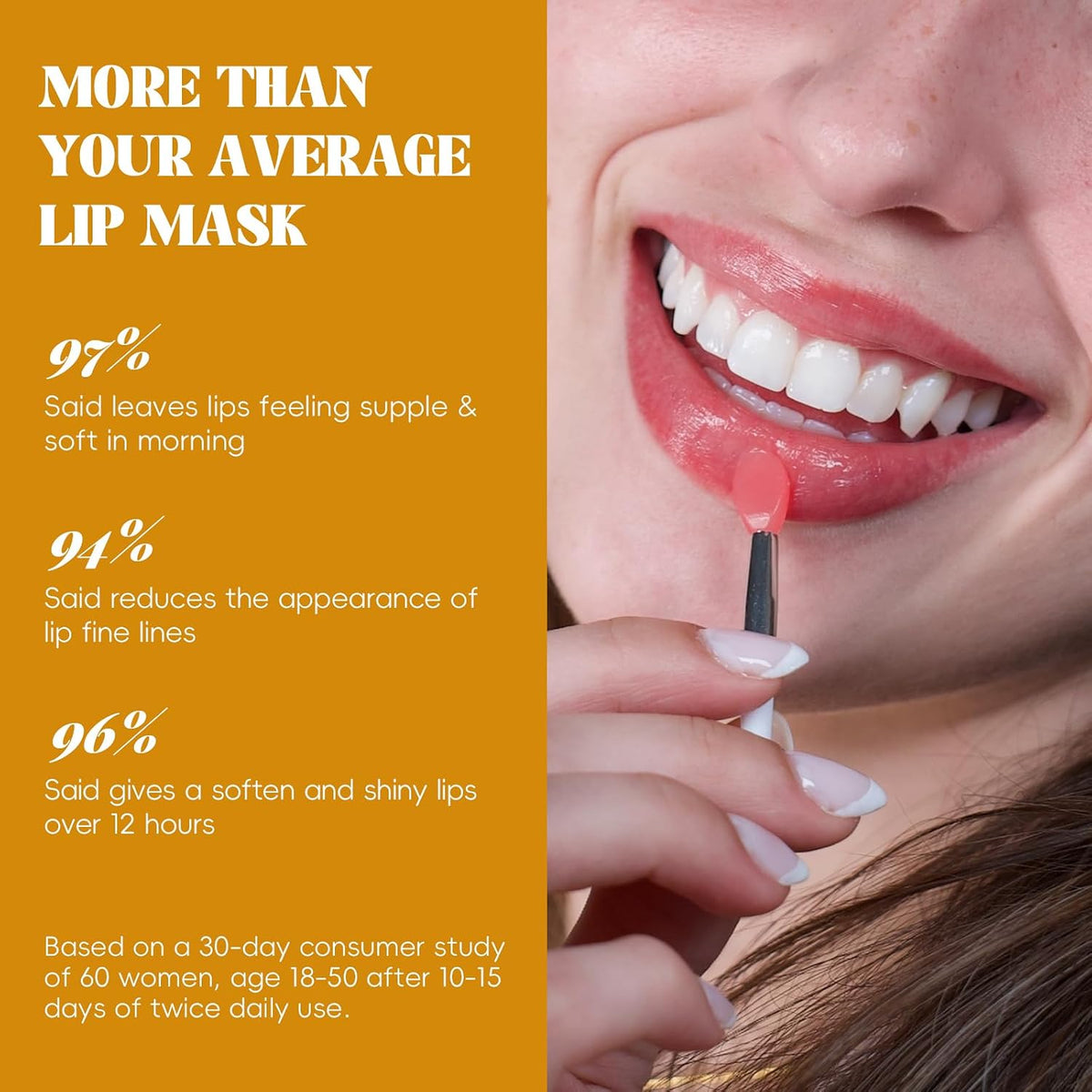4-Pack Lip Sleeping Mask Overnight Lip Care and Treatment Set