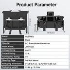 GUETNEU 5Pcs JHY1 DIN Rail Terminal Blocks, 660V 32A, 6mm²