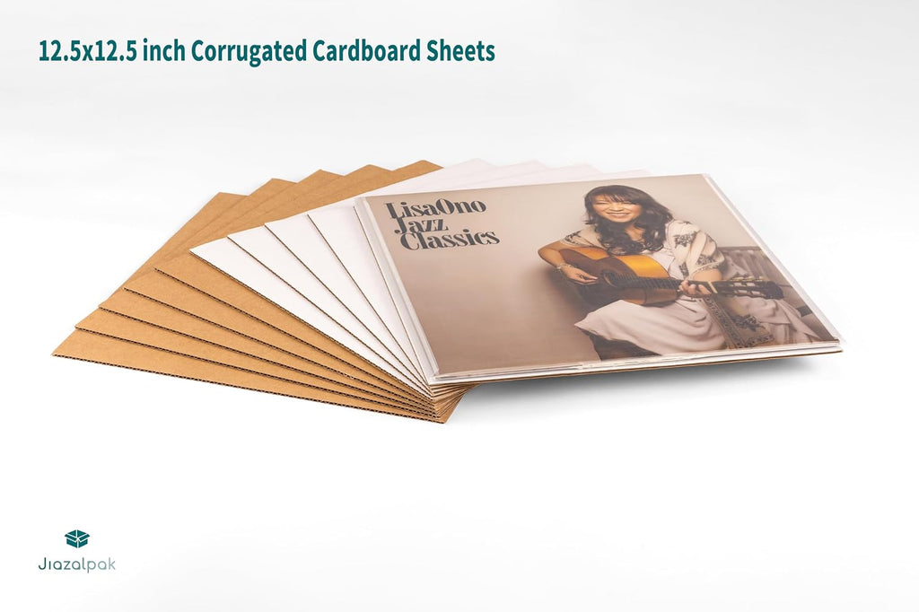 Corrugated Cardboard Sheet, 12.5x12.5 inch, LP Mailer Insert Pad