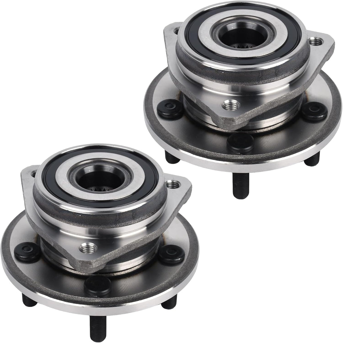 PAROD 2PCS 513158 Front Wheel Hub & Bearing Assembly Fit for 1999-2001 Jeep Cherokee, 2000-2006 TJ, 1999-2006 Wrangle,Passenger and Drive Side