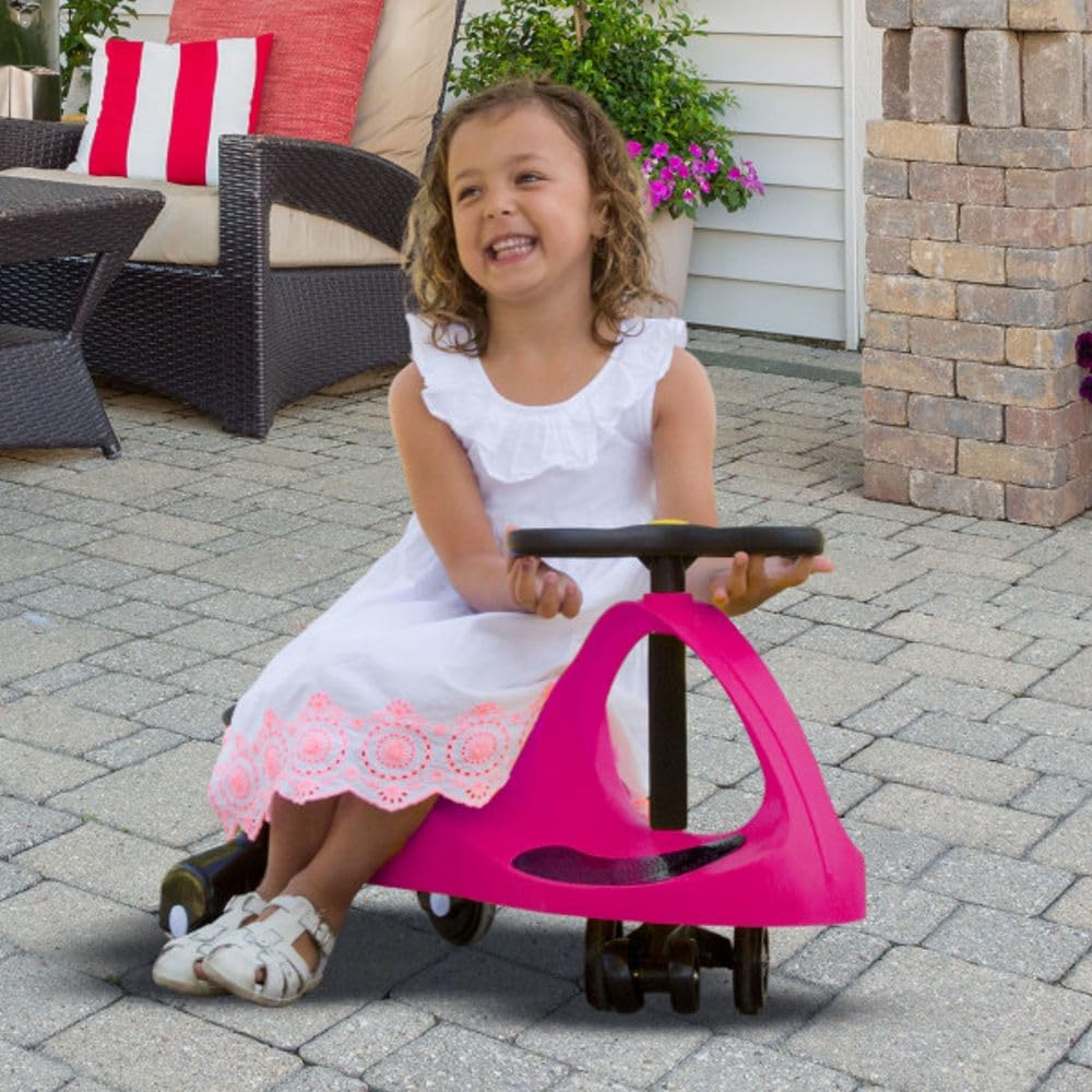 Wiggle Car Ride On Toy - No Batteries, Gears or Pedals - Twist, Swivel, Go - Outdoor Ride Ons for Kids 3 Years and Up
