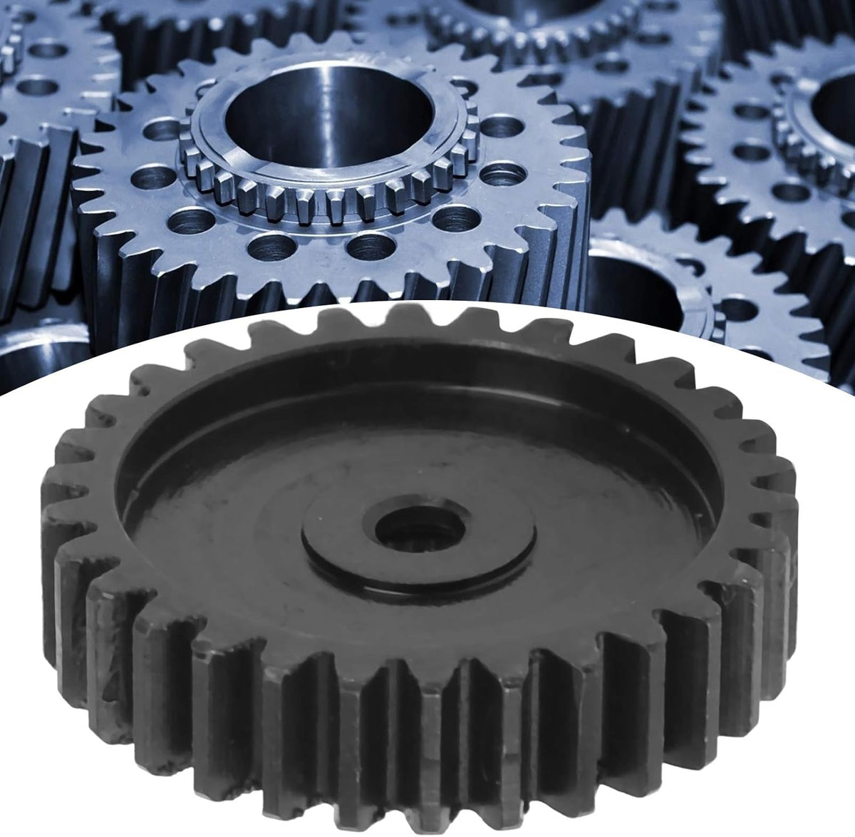 Spur Gear Steel 30 Tooth 0.8 Mod 25 Tooth Spline