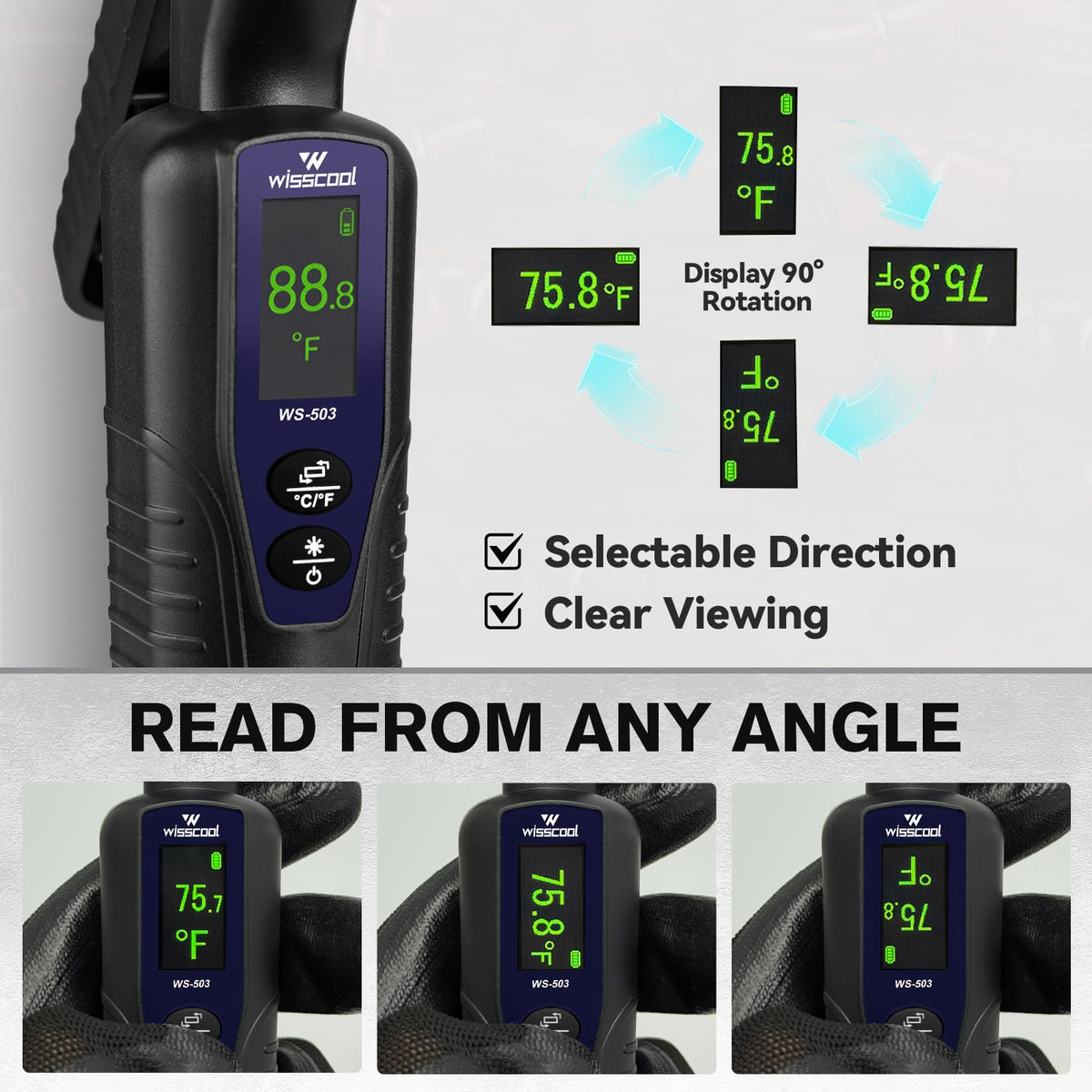 HVAC Temp Clamp On Wireless Temperature Probe
