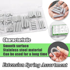 133PCS Extension Spring Assortment Kit 18 Different Sizes