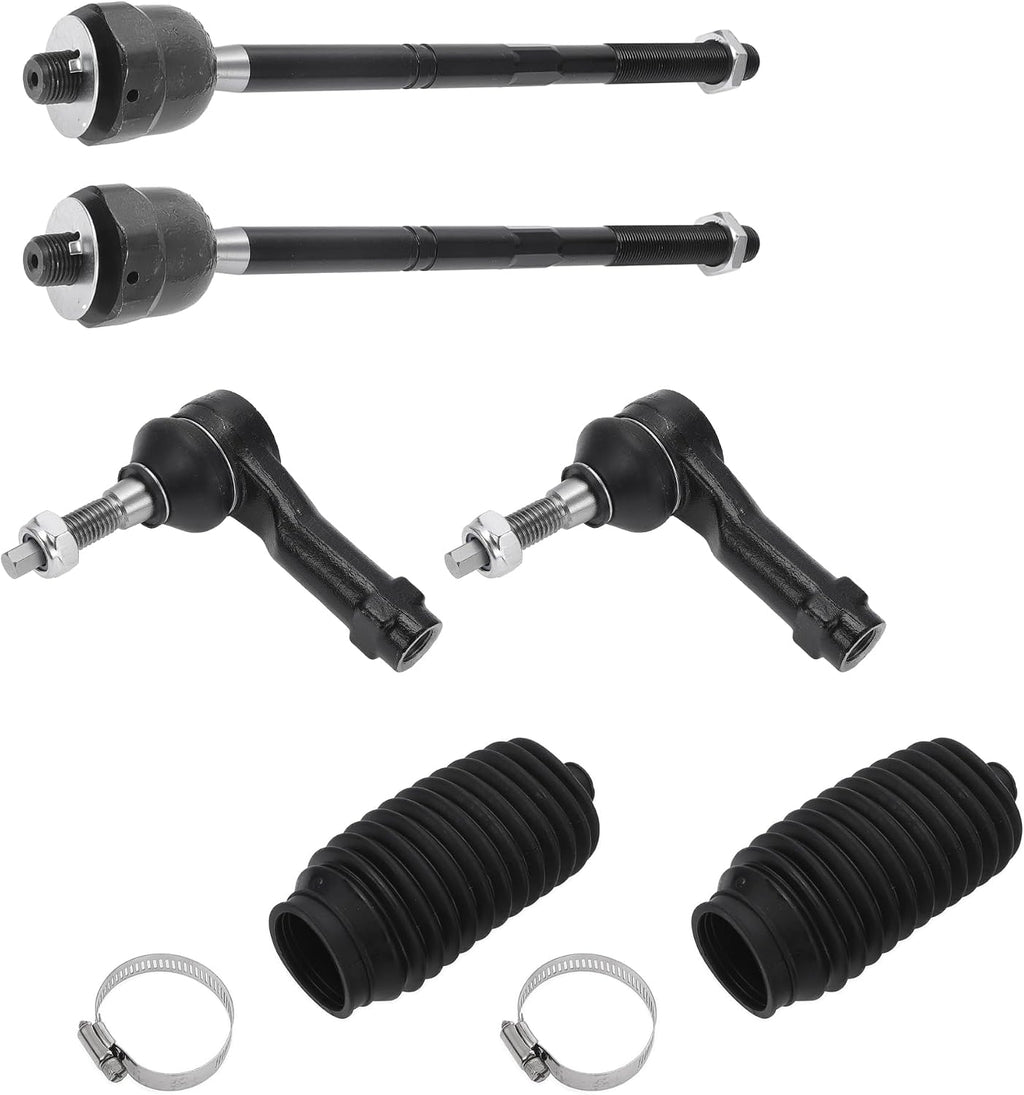 X AUTOHAUX 6 Pcs Front Sway Bar Tie Rod Lower Ball Joint for Ford F-150