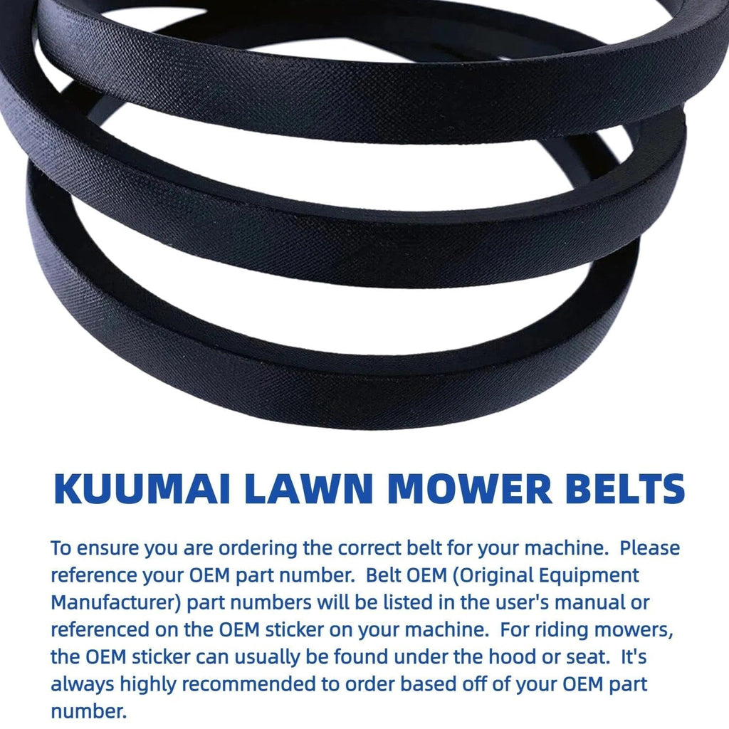 037X88 42" Deck Belt for Murray 037X88MA 37X88 710213 037X96MA 37X96 37X96MA