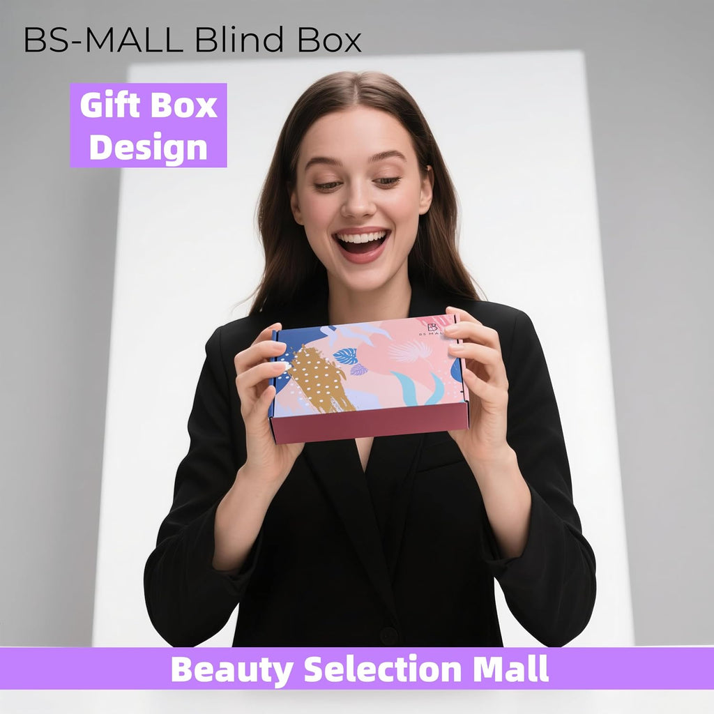 Makeup Brushes & Beauty Tools Assortment Box – Curated Collection of Makeup Brushes, Makeup Bag, Makeup Sponge, Hair