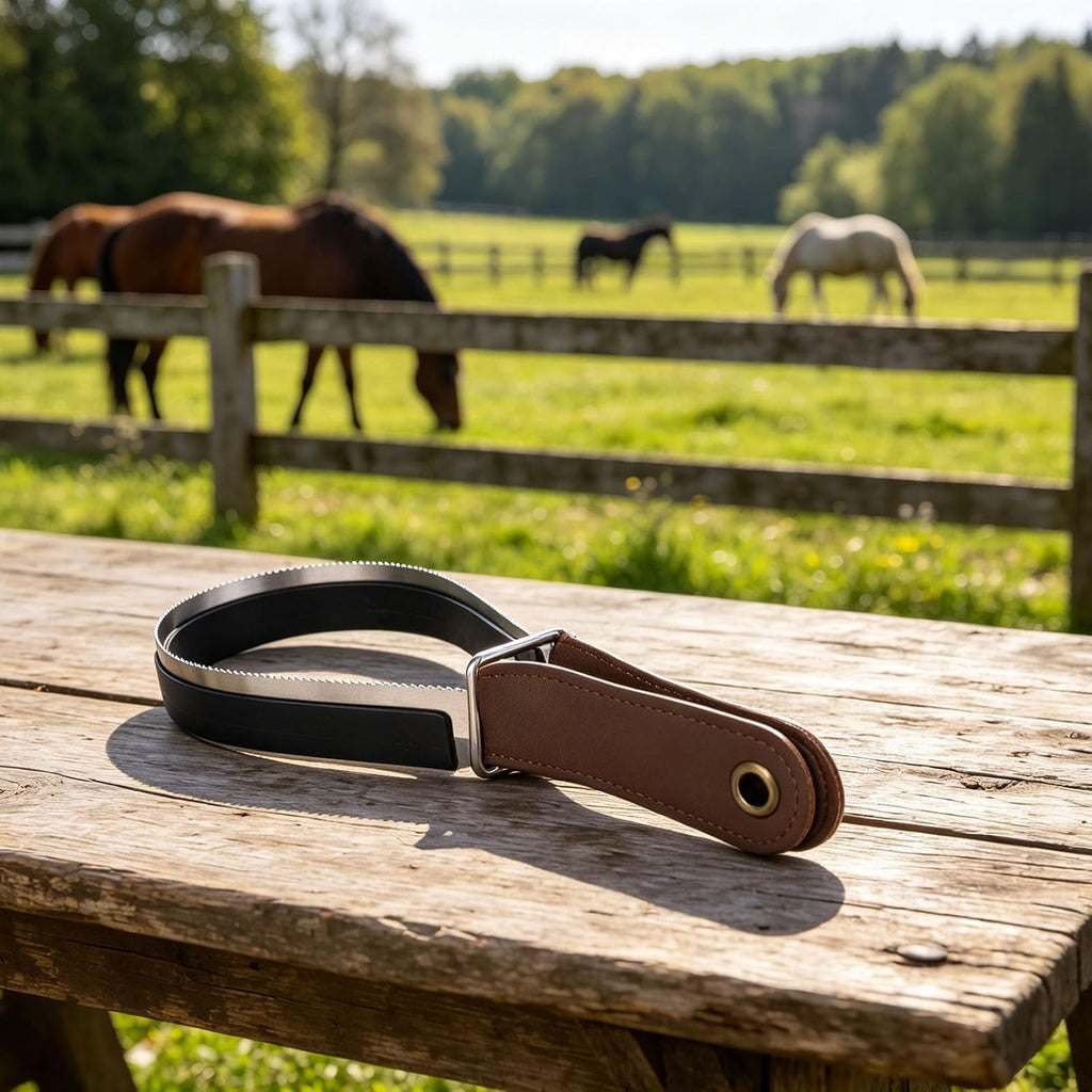Horse Shedding Brush, Dual Sided Stainless Steel Grooming Tool