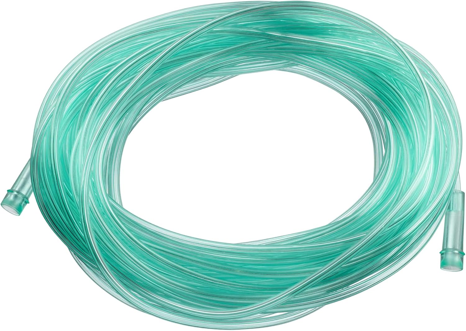 Oxygen Tubing - Green Crush Resistant Oxygen Tubes - 25 Foot