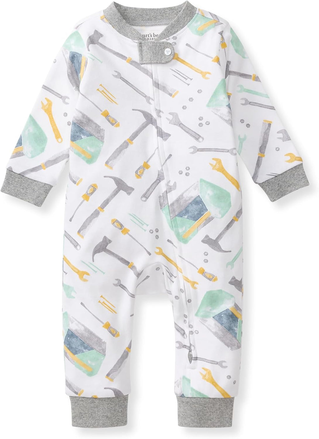 Unisex Sleep and Play Pajama, Footless One-Piece Zipper PJ