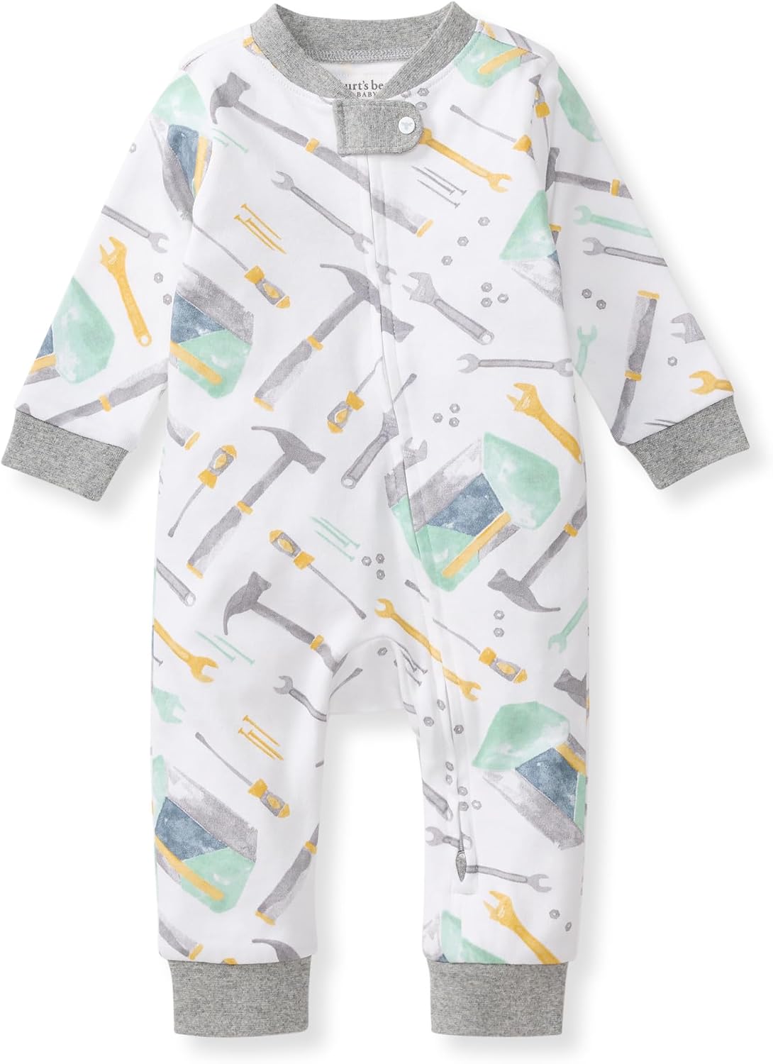 Unisex Sleep and Play Pajama, Footless One-Piece Zipper PJ