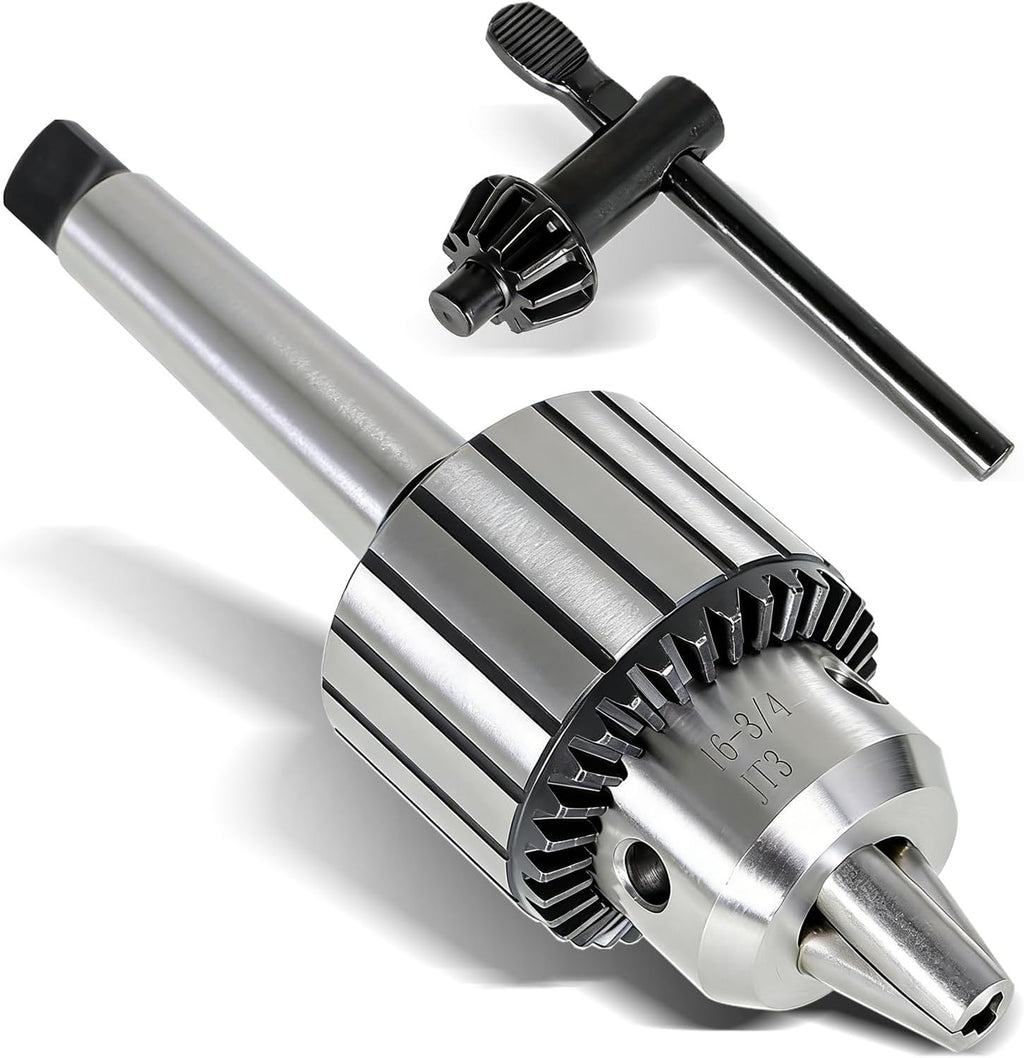 findmall JT3 Drill Chuck 3/16 Inch - 3/4 Inch Drill Press Chuck