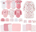 Baby Layette Gift Set for Girls - 23 Piece New Born Girl Gift Set, Baby Clothes & Newborn Essentials Must Haves