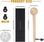 Baseball Glove Break-in kit for Men & Adult, One-Piece Structure Baseball Glove Mallet, Baseball Mitts Wooden Shaping