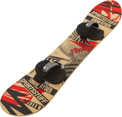 Wood Snowboards/Snow Sleds - Beginner Kids Winter Sports Accessories - 90cm-130cm Models