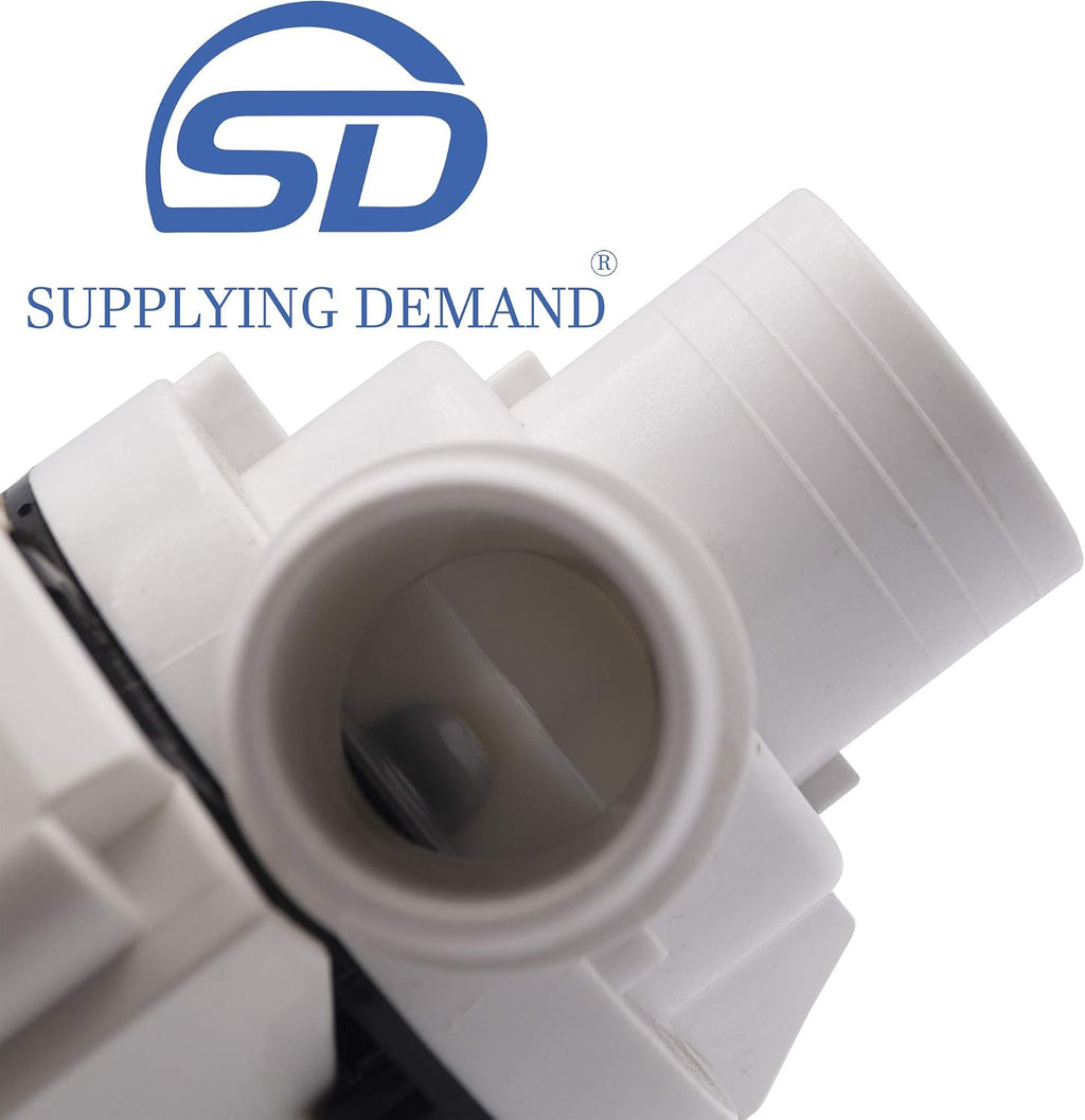 Supplying Demand WH23X10030 WH23X10013 Top Load Clothes Washer Drain Pump Assembly Replacement Model Specific Not Universal