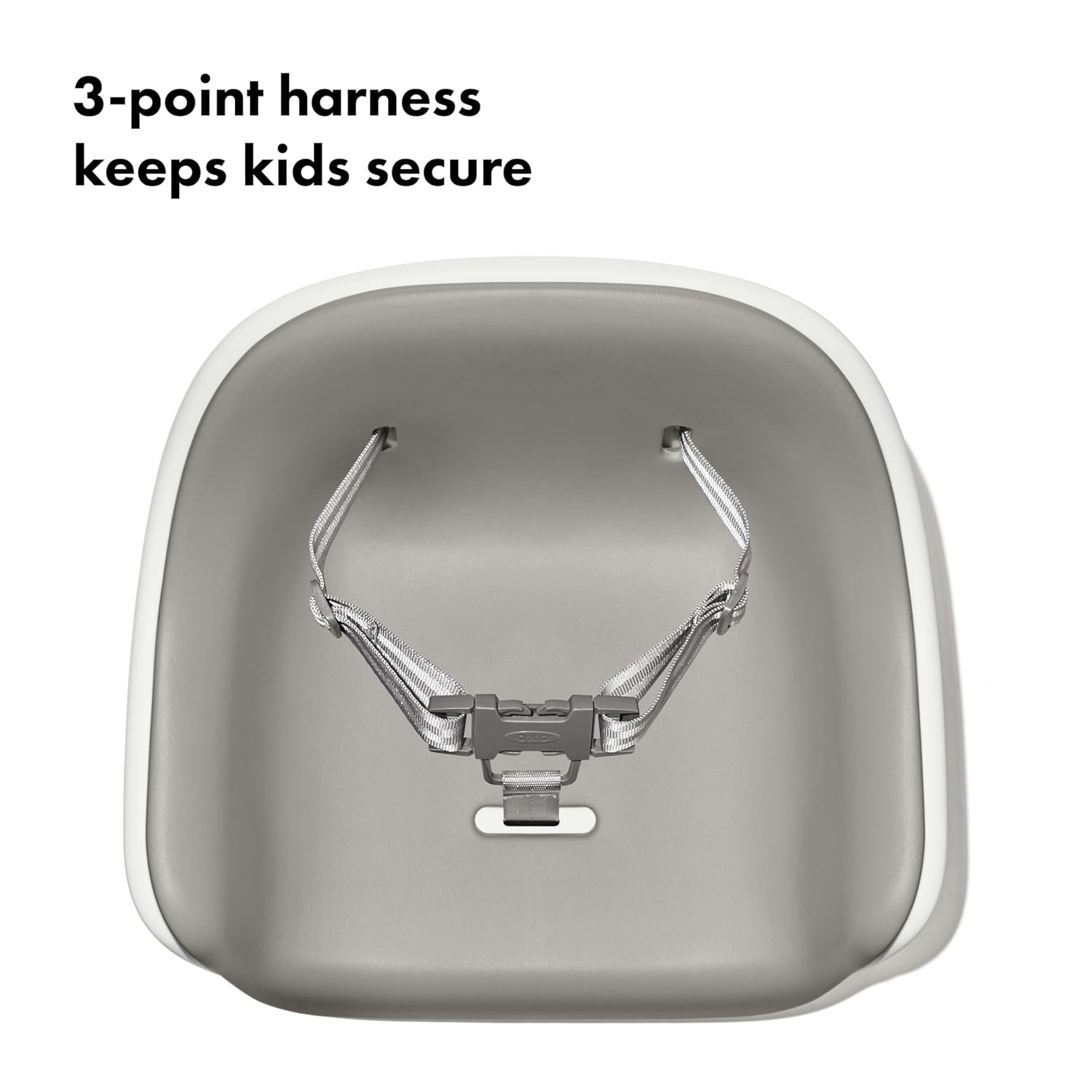 Nest Booster Seat with Removable Cushion - Gray