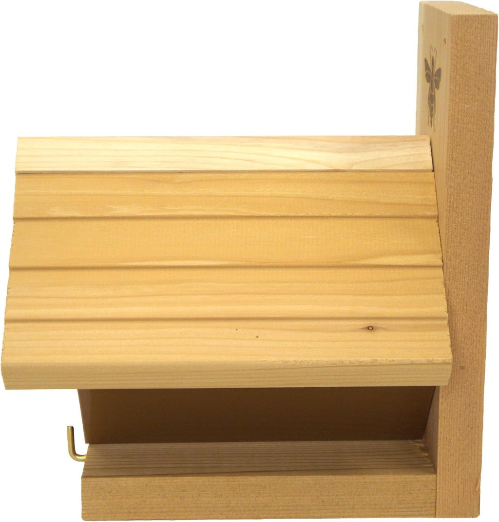 Woodlink Western Cedar Mason Bee House with Replaceable Tubes