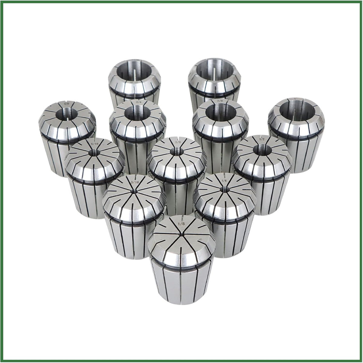 12Pack ER40 Spring Collet Set Milling Tool