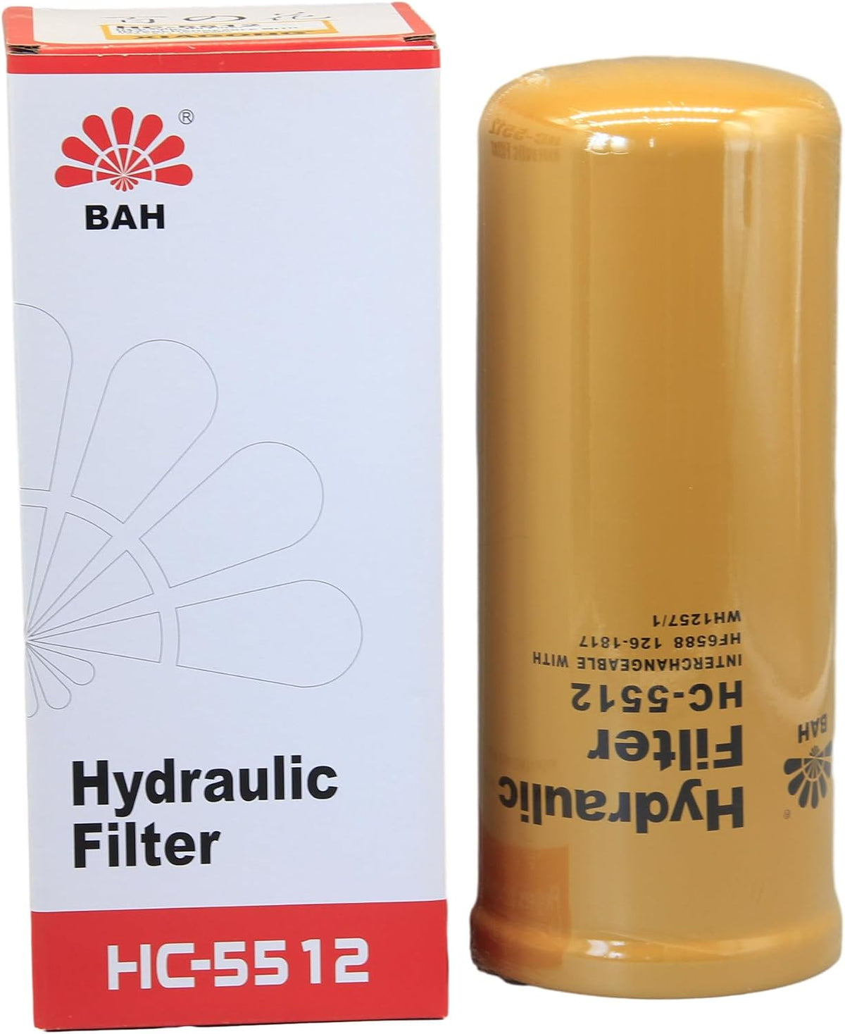 HC-5512 126-1817 Hydraulic Filter Hydraulic Filter Element