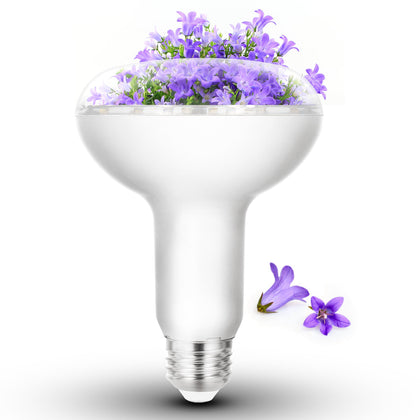 BR30 18W 2000lm Full Spectrum Plant Happy Grow Light Bulb E26 Base, 1 Pack