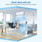 Tower Fan 48 Inch, 80° Oscillating Fan with Remote Control