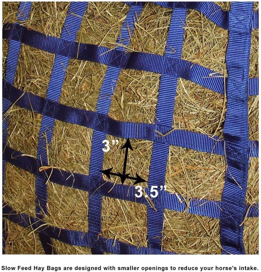 Easy Feeder Horse Hay Bag with Super Tough Bottom and 1 Year Warranty