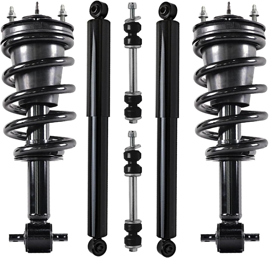 Detroit Axle - RWD Front Struts Kit for 2014-2018 Chevy Silverado 1500