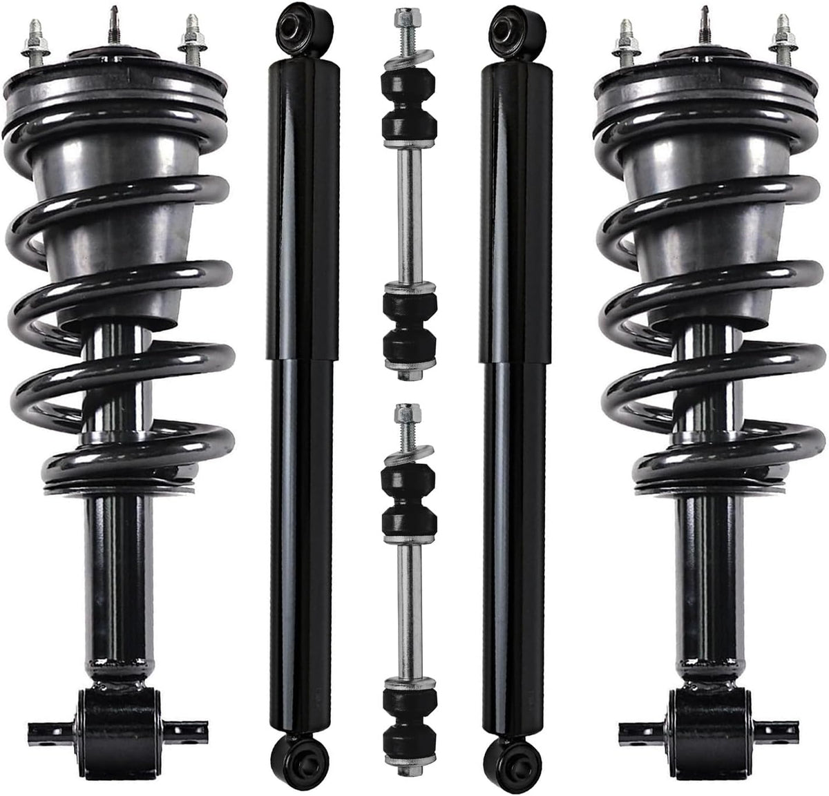 Detroit Axle - RWD Front Struts Kit for 2014-2018 Chevy Silverado 1500