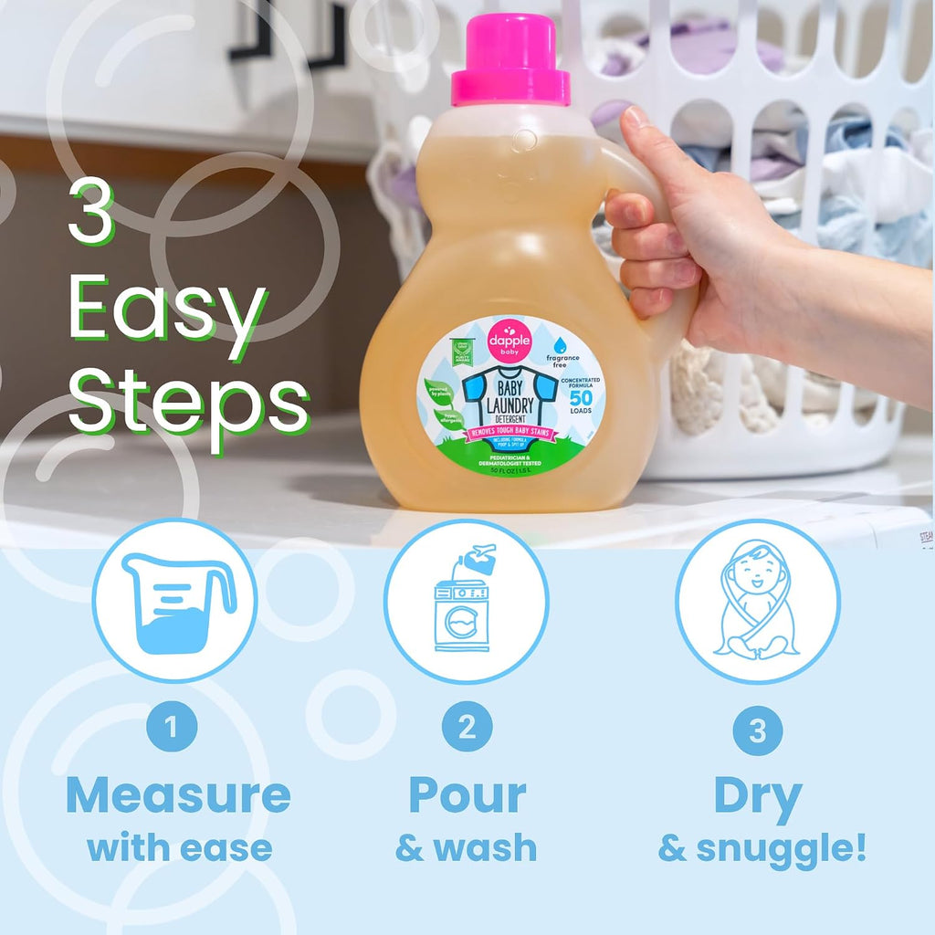 Baby - Laundry Detergent - 50 fl oz (Pack of 2)