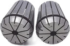 ER32 1/4 Collet Set 2pcs,Spring Collet Set for CNC Engraving Machine and Milling Lathe Tool