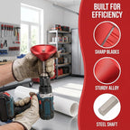 CKZQYBY PVC Deburring Tool, 2 in 1 Inner-Outer PVC Reamer Tool